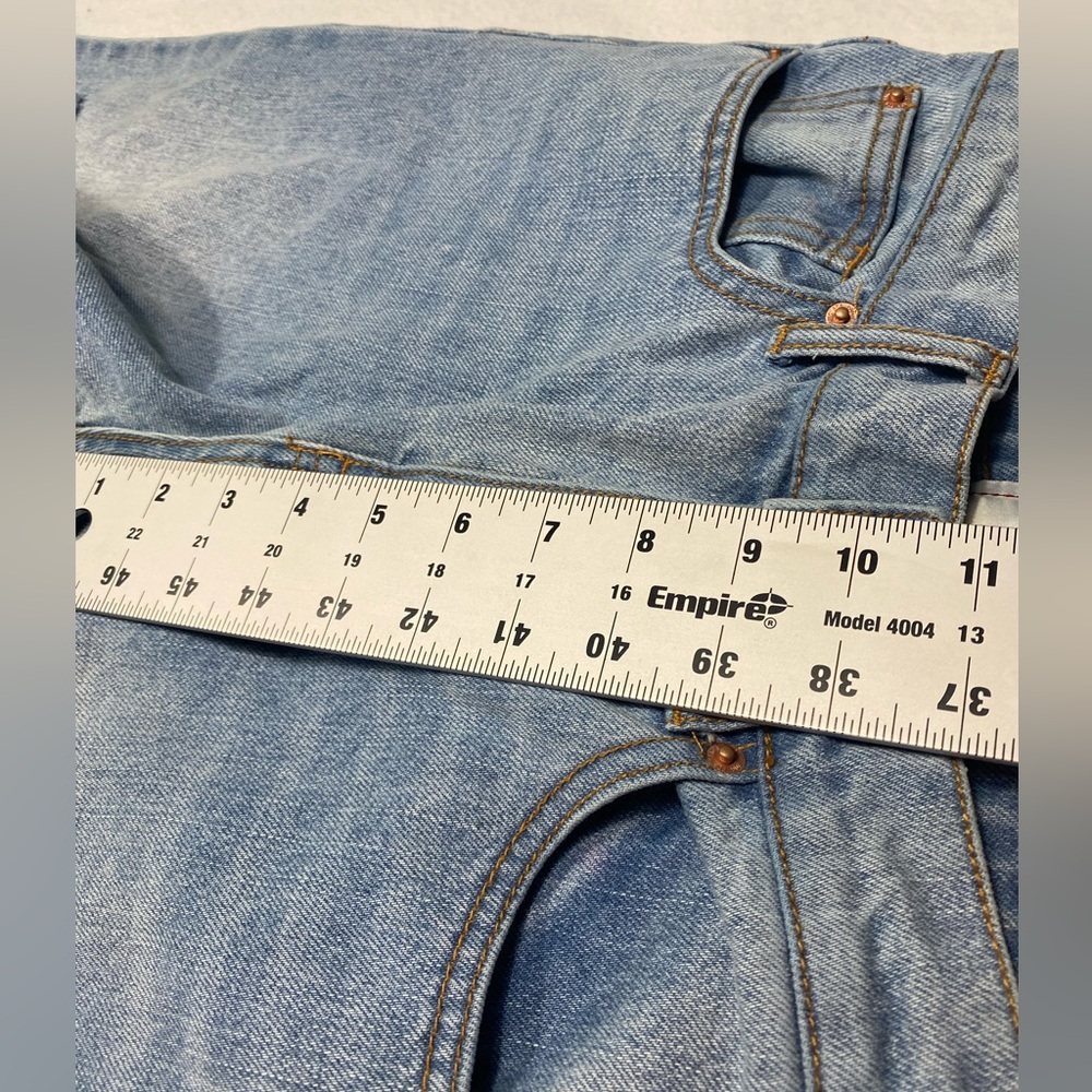 BDG Women's High Rise Distressed Blue Jeans - Picture 10 of 11